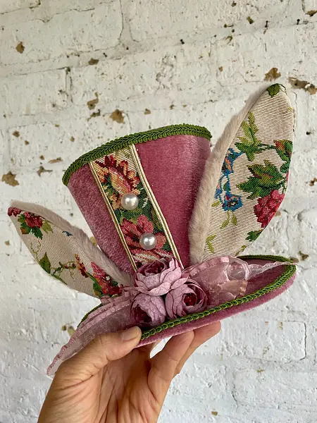 Sombrero Decorativo Con Orejas De Conejo Begonia Market