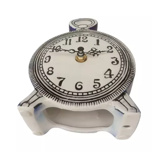 Reloj Retro De Porcelana