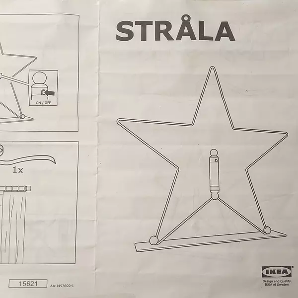 Lámpara Decorativa Strala Ikea