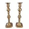 Candelabros De Bronce X 2