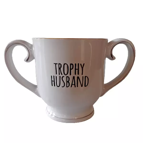 Mug 2 Asas Blanco Trophi Husband