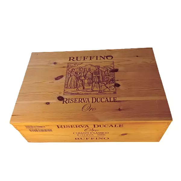 Caja Italiana Ruffino Ducale 2006 Con Tapa