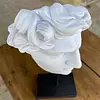 Escultura De Una Cara Griega