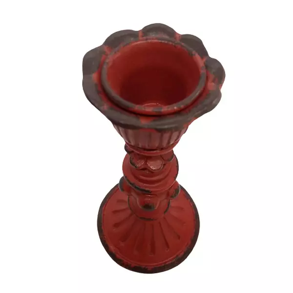 Candelabro Retro Rojo