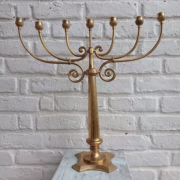 Candelabro Menorah S Xix