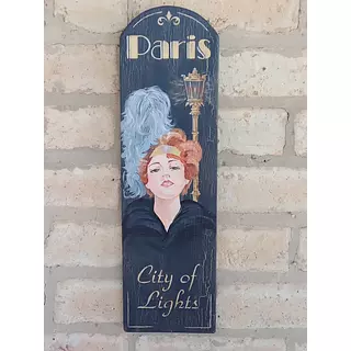 Pintura Original 2003 París Ciudad Luz