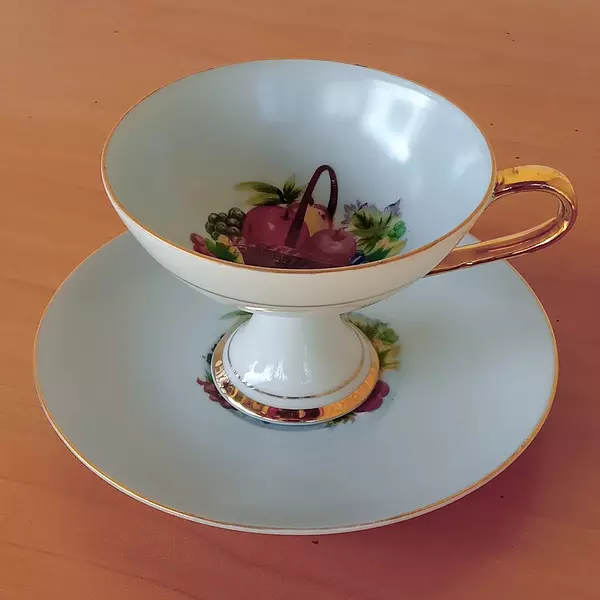 Taza Y Plato De Te Japonés