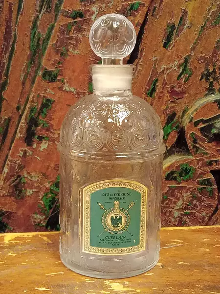 Frasco Francés Vintage De Colonia Guerlain