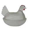 Gallina De Vidrio Transparente Grande