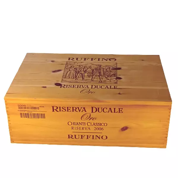 Caja Italiana Ruffino Ducale 2006 Con Tapa