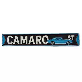 Letrero Camaro De Latón