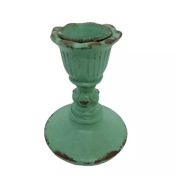 Candelabro Retro Verde