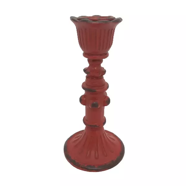 Candelabro Retro Rojo