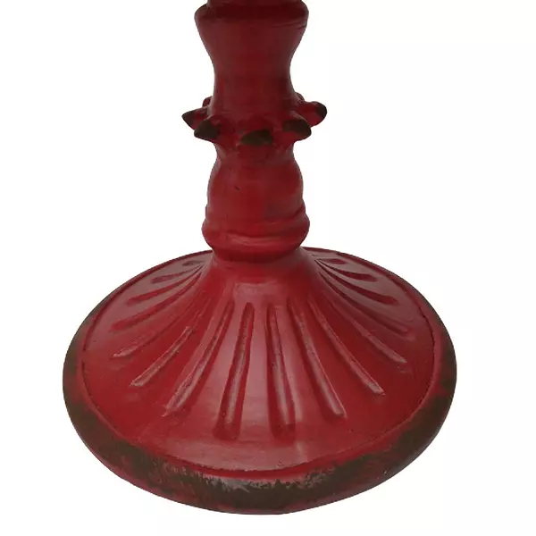 Candelabro Retro Rojo