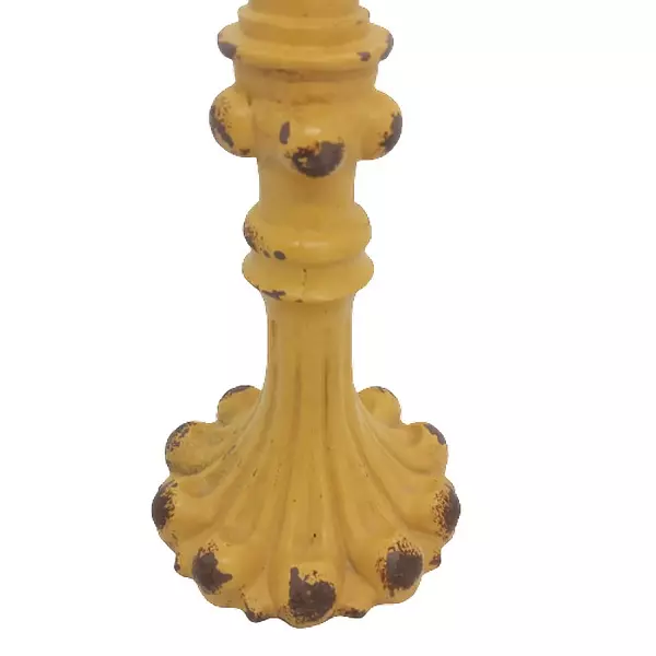 Candelabro Retro Amarillo