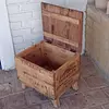 Cajón Con Tapa Y Patas