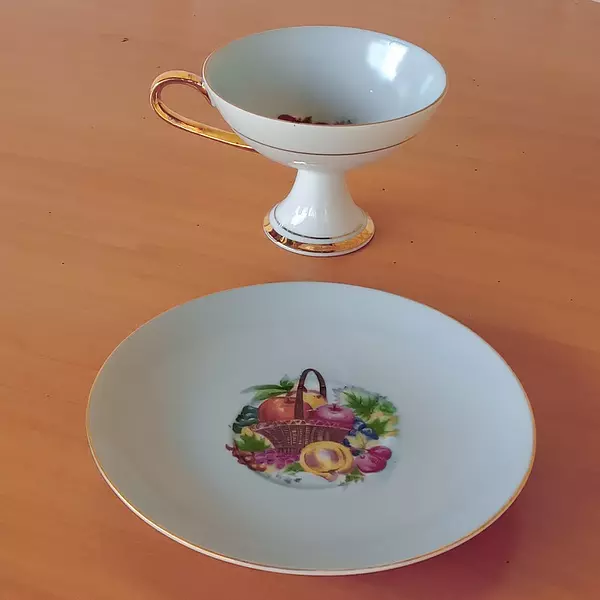 Taza Y Plato De Te Japonés